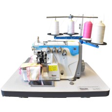 JACK E4 3 Thread overlock sewing machine (Direct Drive) with small (23.1/2inch) table-top